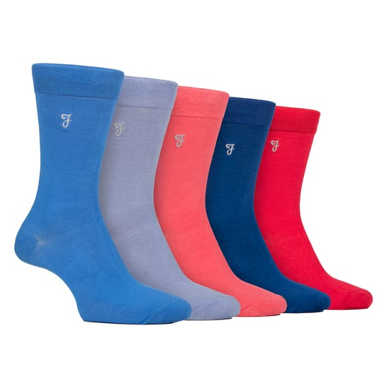 5er Pack Herren Socken aus Bambus mit Muster - Weich, atmungsaktiv, stilvoller Alltagskomfort - Image 1