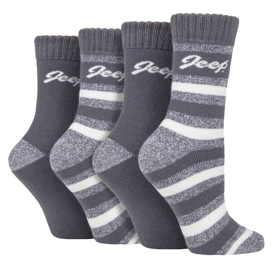 4er Pack Damen Thermo-Stiefelsocken | Fleecegefütterte warme Socken für den Winter - Image 1