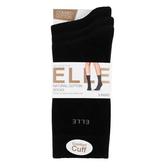 3er-Pack Damen Einfarbige Baumwollsocken - Weich und Atmungsaktiv für Täglichen Komfort - Image 2
