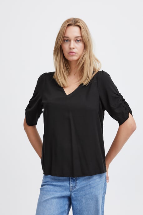 Kurzarm-Bluse IHMAIN Kurzarm-Bluse Regular fit - Image 1