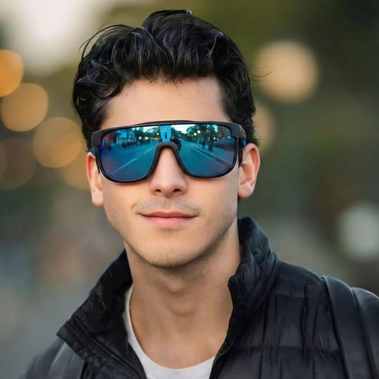 Unisex UV400 Fahrrad Sonnenbrille mit verspiegeltem, kratzfestem Polycarbonat-Glas - Image 5