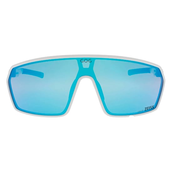 GOG Eyewear Freya Unisex-Sportsonnenbrille mit ZEISS-Spiegel- und hydrophober Beschichtung, UV400 - Weiß - Image 3