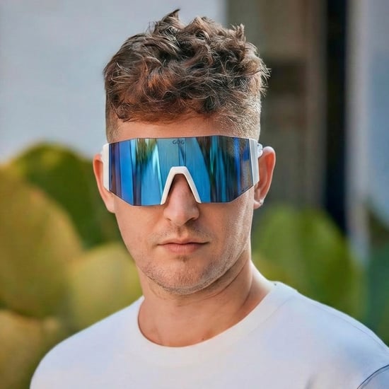 Unisex UV400 HDX Kontrast Fahrradsonnenbrille mit verspiegeltem, kratzfestem Glas - Image 4