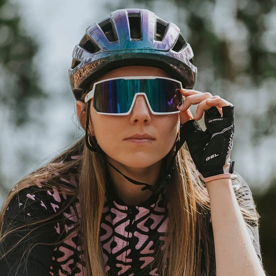Unisex Polarisierte UV400 Fahrradsonnenbrille mit Antibeschlag-Spiegel-Hydrophoben Linsen - Image 4