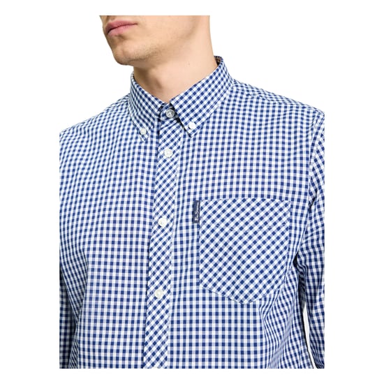 Ben Sherman - "Signature" Hemd für Herren, Langärmlig (Dunkelblau) - Image 3