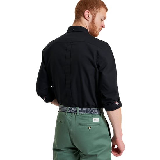 Ben Sherman - Hemd für Herren, Oxford-Stil, Langärmlig (Schwarz) - Image 2