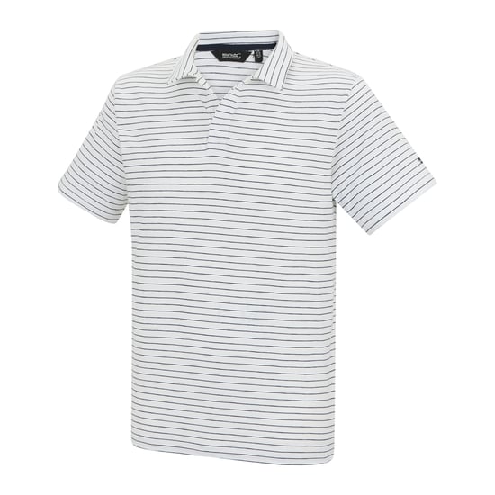 Regatta - "Hadvo" Poloshirt für Herren (Weiß/Marine) - Image 3