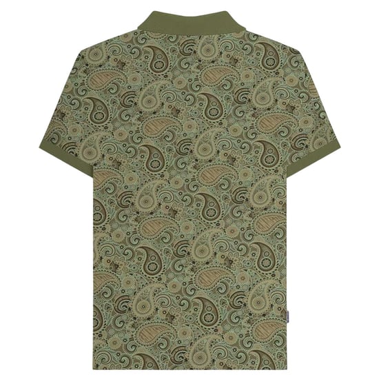 Lambretta - "SS25" Poloshirt Mit Markenzeichen für Herren (Khakigrün) - Image 2