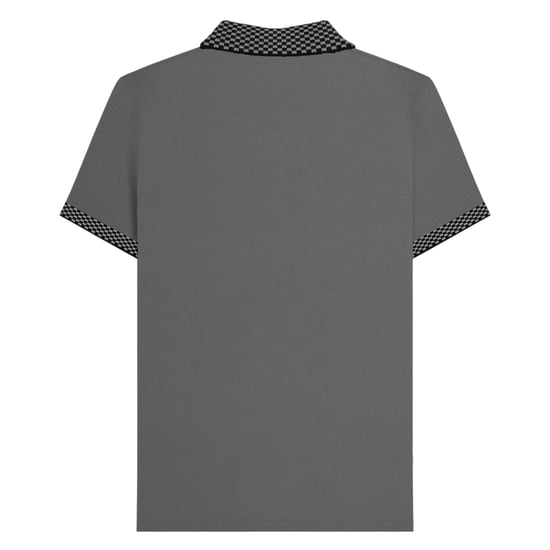 Lambretta - "SS25" Poloshirt für Herren (Stahlgrau) - Image 2