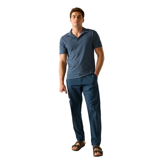 Regatta - "Hadvo" Poloshirt für Herren (Dunkel-Jeansblau/Weiß) - Image 5