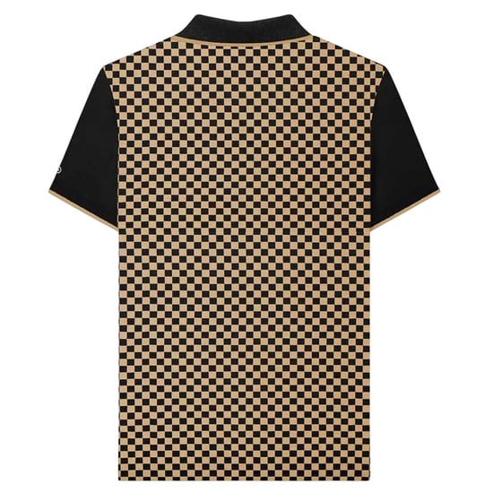 Lambretta - Poloshirt Rundum bedruckt für Herren (Schwarz/Nomade) - Image 2
