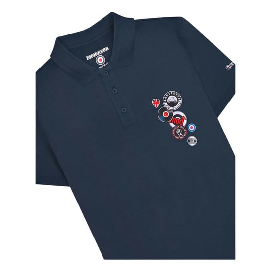 Lambretta - Poloshirt für Herren (Marine) - Image 3