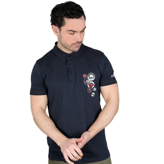 Lambretta - Poloshirt für Herren (Marine) - Image 5