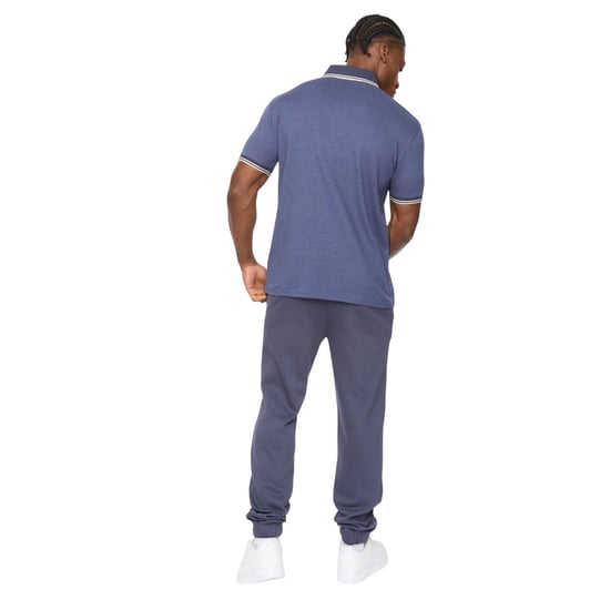 Crosshatch - "Preece" Poloshirt für Herren (Blau) - Image 2