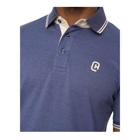 Crosshatch - "Preece" Poloshirt für Herren (Blau) - Image 3