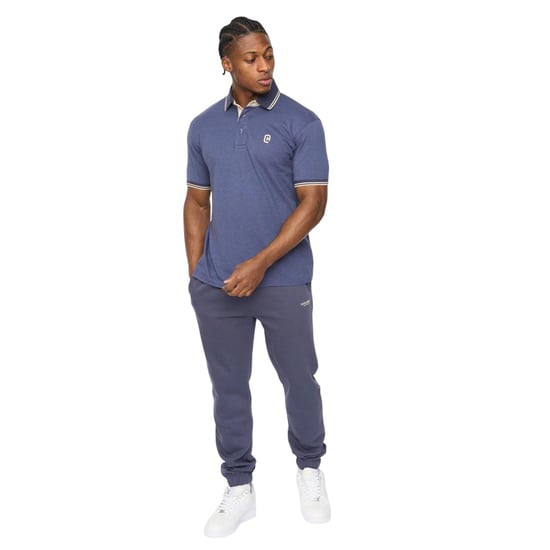 Crosshatch - "Preece" Poloshirt für Herren (Blau) - Image 4