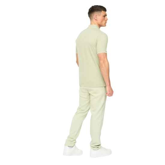 Crosshatch - "Crufton" Poloshirt für Herren (Helles Oliv) - Image 2