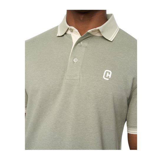 Crosshatch - "Preece" Poloshirt für Herren (Helles Oliv) - Image 3