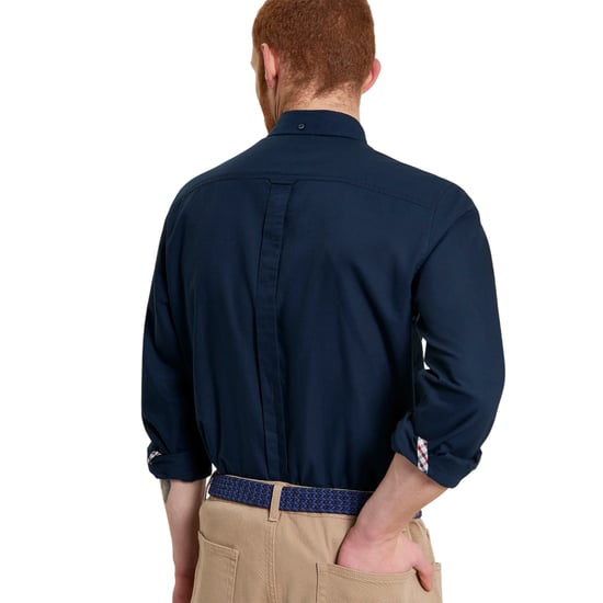Ben Sherman - Hemd für Herren, Oxford-Stil, Langärmlig (Dunkel-Marineblau) - Image 2
