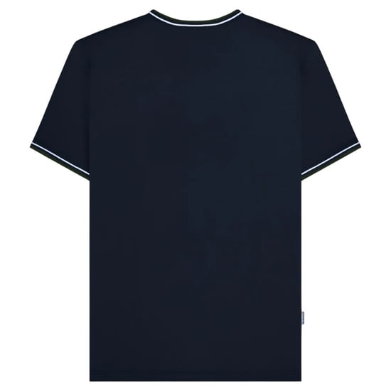 Lambretta - "AW24" T-Shirt für Herren (Marine/Weiß/Grün) - Image 2