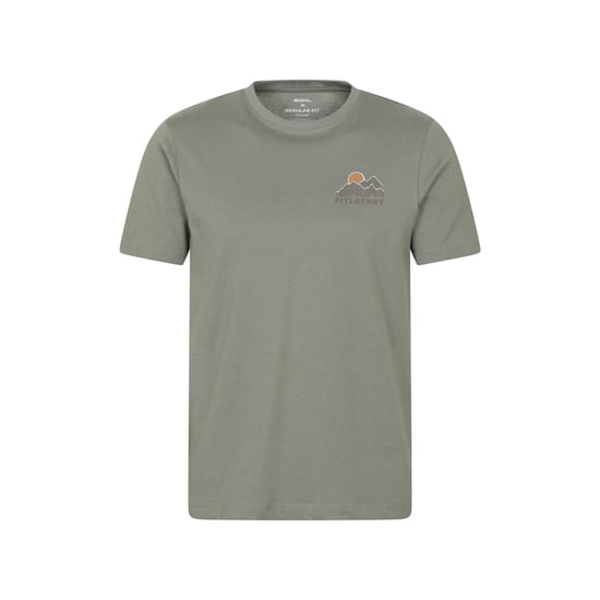 Mountain Warehouse - "Pitolchry" T-Shirt für Herren (Dunkel-Khaki) - Image 1