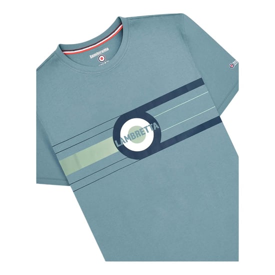 Lambretta - T-Shirt für Herren (Rauchblau) - Image 3