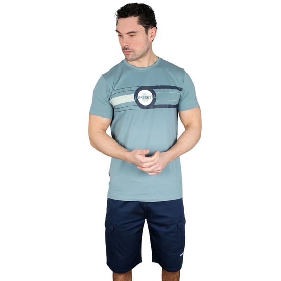 Lambretta - T-Shirt für Herren (Rauchblau) - Image 6