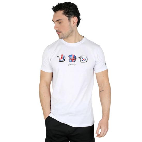 Lambretta - "SS25" T-Shirt für Herren (Weiß) - Image 3