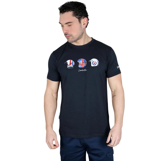 Lambretta - "SS25" T-Shirt für Herren (Marine) - Image 3