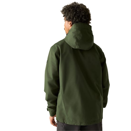 Regatta - "Oakhowe" Jacke, wasserfest für Herren (Dunkel-Khaki) - Image 4