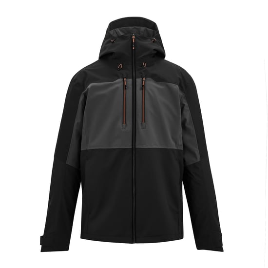 Regatta - "Maland II" Jacke, wasserfest für Herren (Asche/Schwarz) - Image 1
