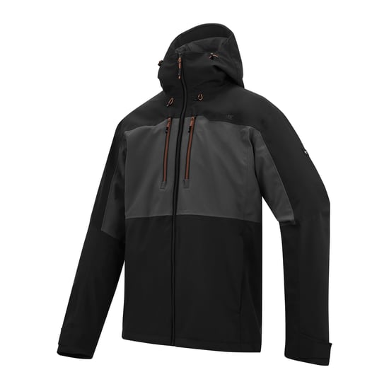 Regatta - "Maland II" Jacke, wasserfest für Herren (Asche/Schwarz) - Image 3