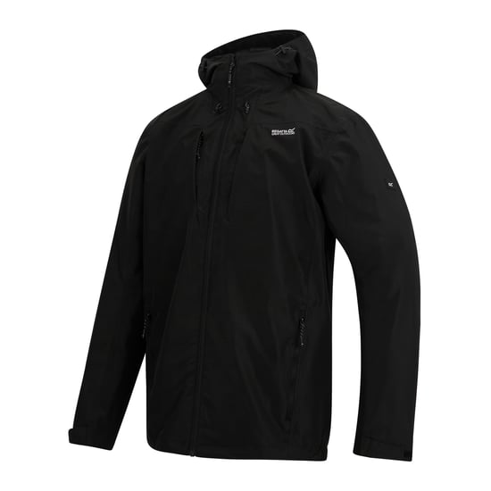 Regatta - "Calderdale" Jacke, wasserfest für Herren (Schwarz) - Image 3