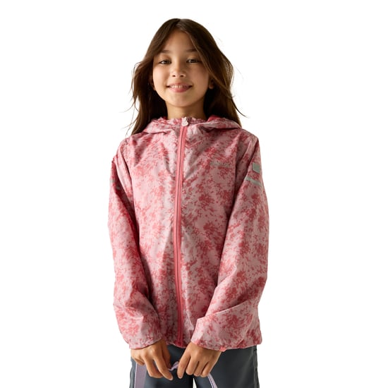 Regatta - "Lever II" Jacke, wasserfest für Kinder (Rosa Nebel) - Image 4