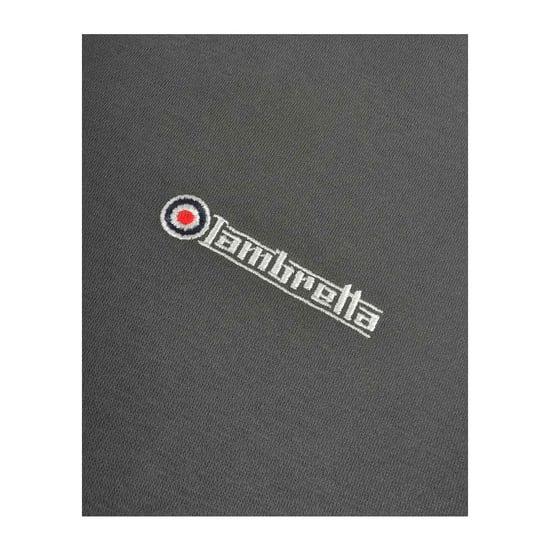 Lambretta - Hoodie mit durchgehendem Reißverschluss für Herren (Eisen) - Image 5