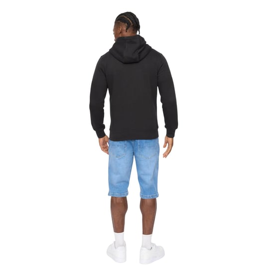 Crosshatch - "Allmoor" Hoodie mit durchgehendem Reißverschluss für Herren (Schwarz) - Image 2