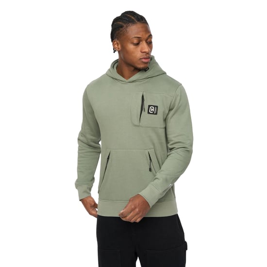 Crosshatch - "Portville" Kapuzenpullover für Herren (Oliv) - Image 1