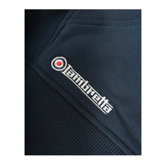 Lambretta - "Target" Kapuzenpullover für Herren (Dunkel-Marineblau) - Image 4