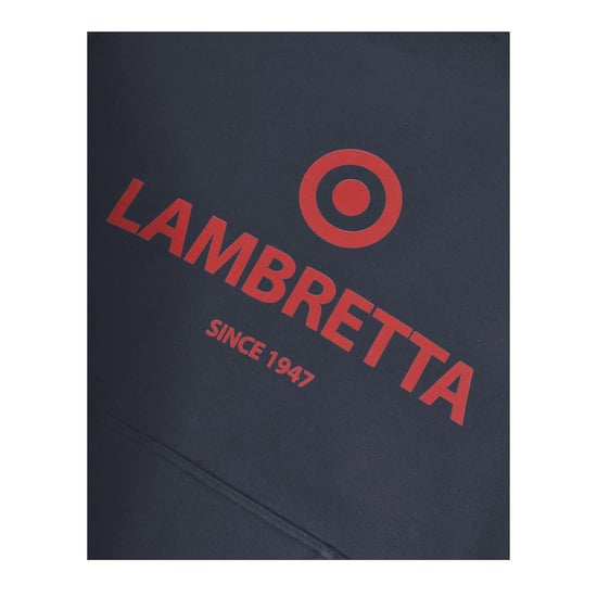 Lambretta - "Target" Kapuzenpullover für Herren (Dunkel-Marineblau) - Image 5