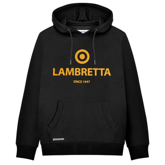 Lambretta - "Target" Kapuzenpullover für Herren (Schwarz) - Image 1