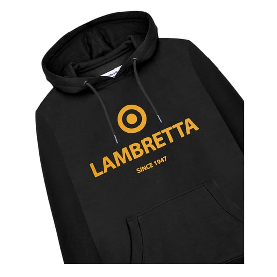 Lambretta - "Target" Kapuzenpullover für Herren (Schwarz) - Image 3