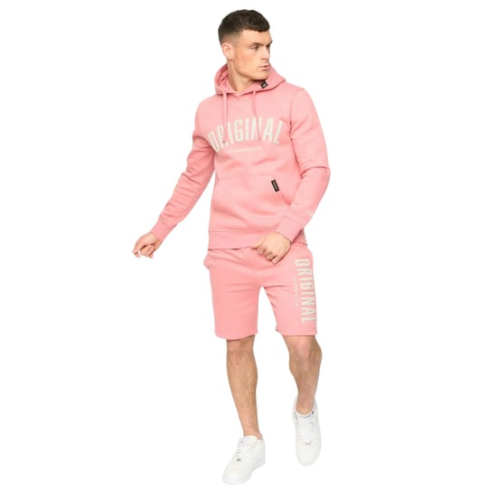 Crosshatch - "Kensby" Kapuzenpullover für Herren (Pink) - Image 4