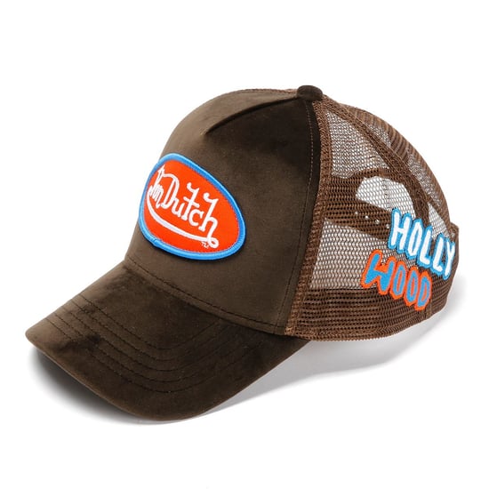 Shop Für Von Dutch Velvet Trucker Baumwollbraune Kappen - Image 2