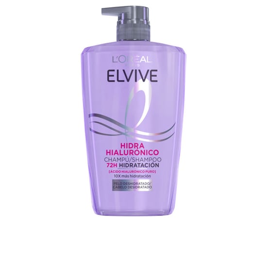 Elvive Hydra Hyaluronic Shampoo, 72 Stunden Feuchtigkeitspflege, 1000 ml - Image 1