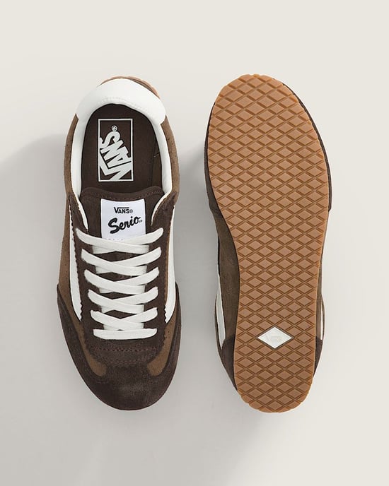 Vans Super Lowpro Wildleder Damen Braune Sneakers - Image 2
