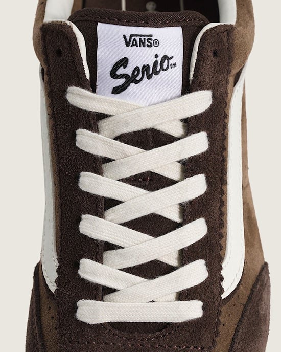 Vans Super Lowpro Wildleder Damen Braune Sneakers - Image 5