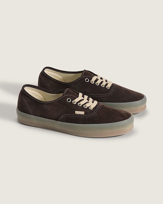 Vans Authentic Crepe Wildleder Herren Braune Sneaker - Image 1