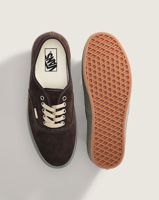 Vans Authentic Crepe Wildleder Herren Braune Sneaker - Image 2