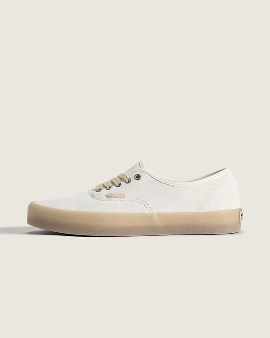 Vans Authentic Crepe Leder Herren Weiße Sneakers - Image 4