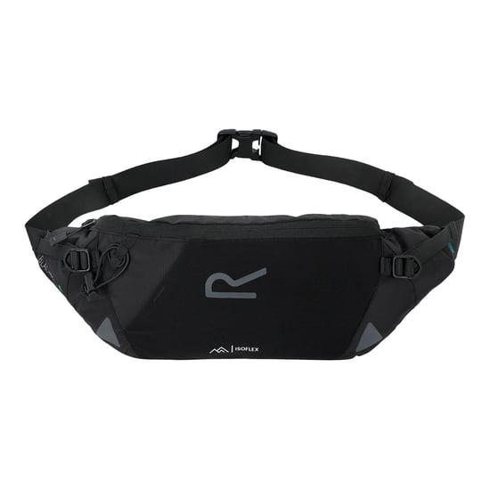 Regatta - Gürteltasche "Blackfell 4", Reflektierend, 5l (Schwarz) - Image 1